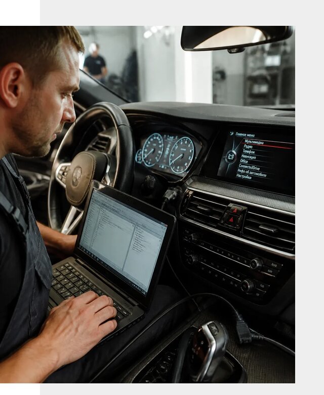 Русификация приборной панели BMW для авто в Барабинске от компании