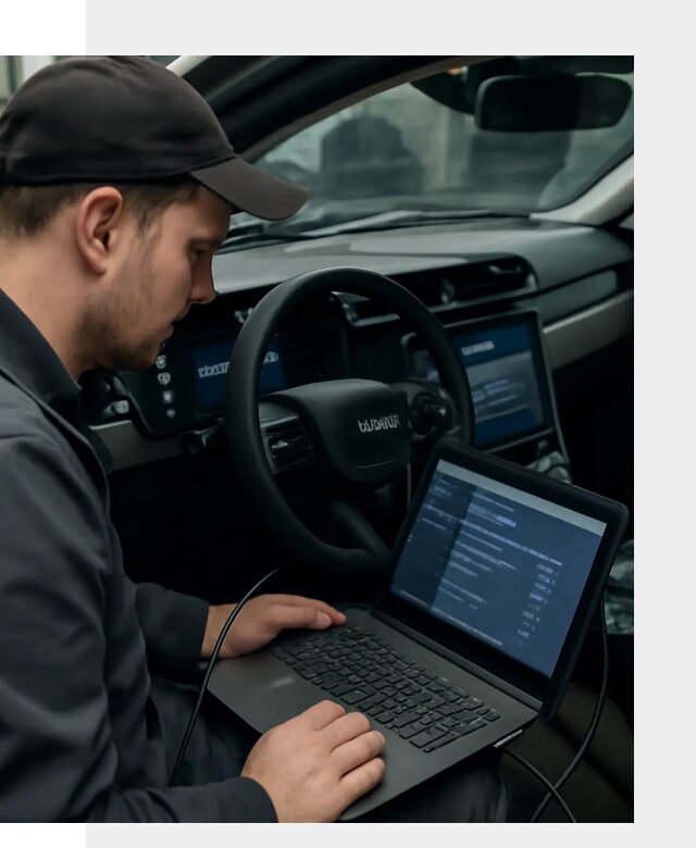 Профессиональная русификация автомобилей Lynk Co в Барабинске