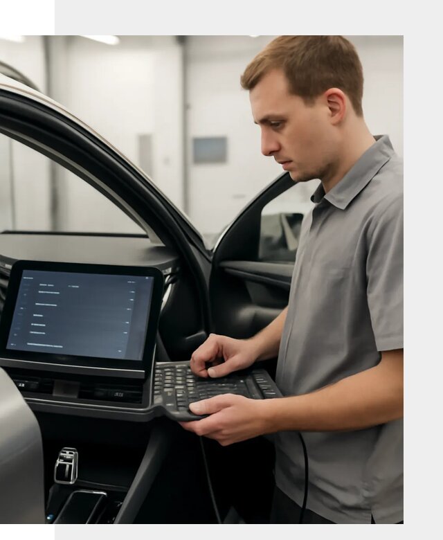 Русификация мультимедиа автомобилей Lynk Co в Барабинске