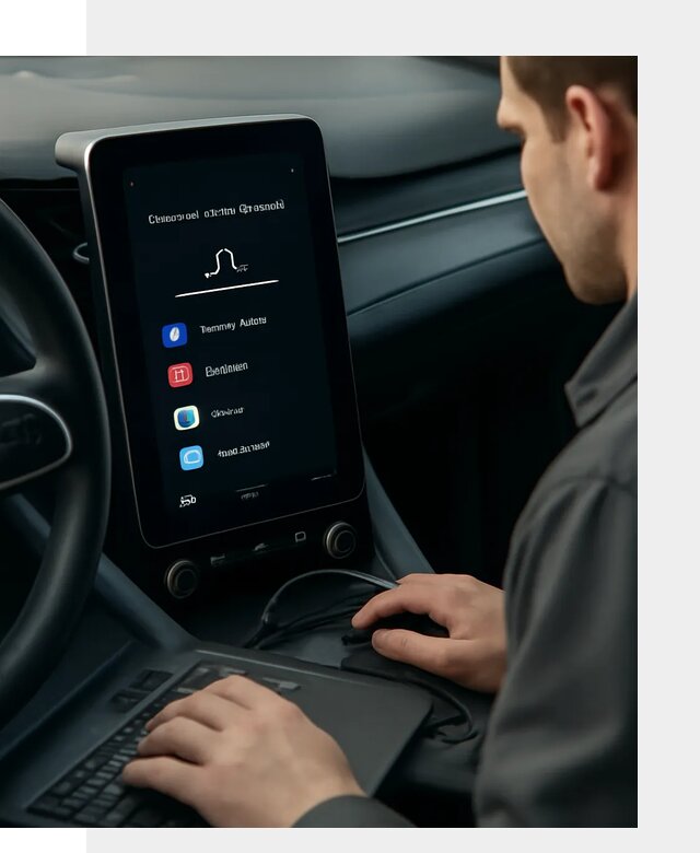 Установка приложений Lynk Co на автомобиль в Барабинске
