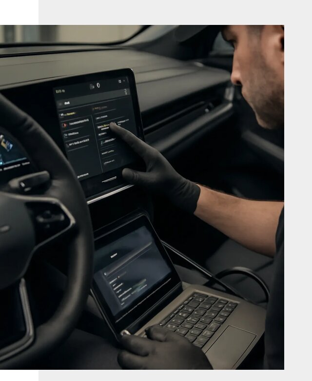 Русификация приборной панели Rising автомобиля в Барабинске