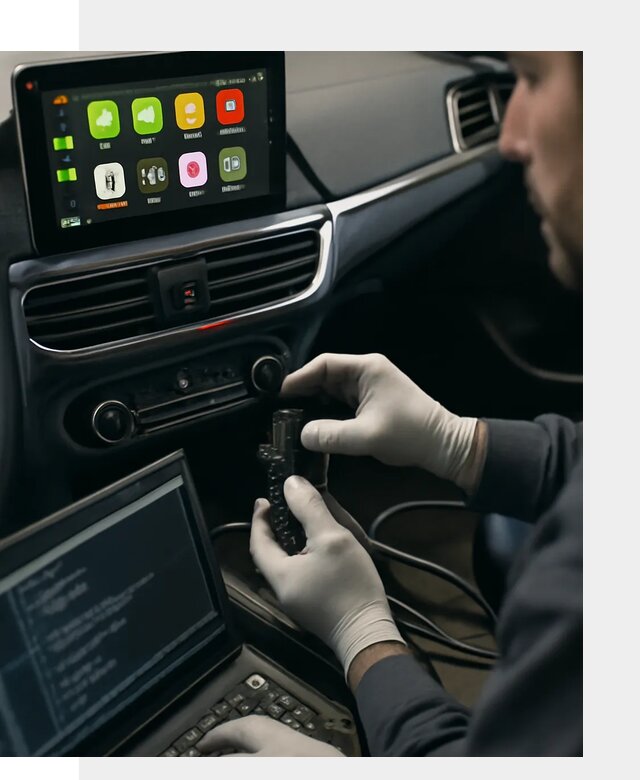 Активация Apple CarPlay в Барабинске для штатной мультимедиа