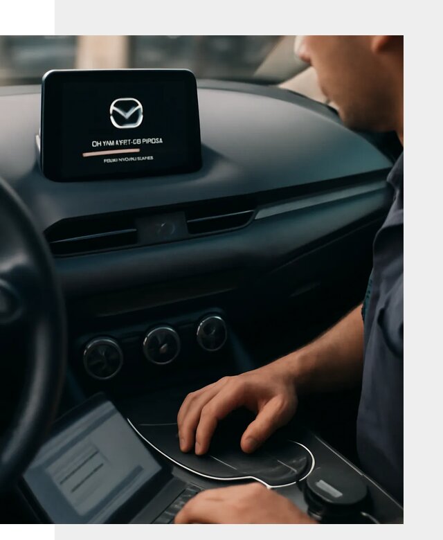 Установка приложений Mazda на мультимедийную систему в Барабинске